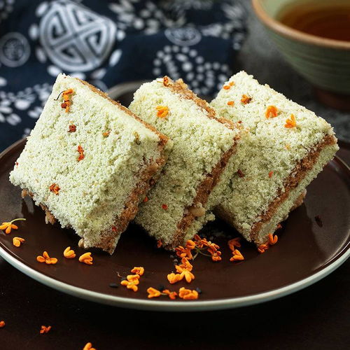 温州风味，香甜软糯 传统手工桂花糕，厂家直供的下午茶佳选